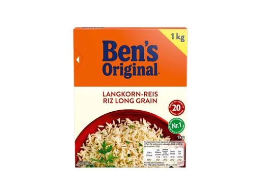 [90095636 724524] Ben's Original Reis   Langkorn 1 kg