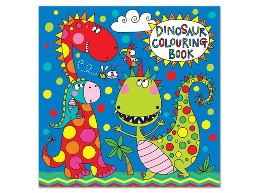 [90095640 1189617] Rachel Ellen Malbuch Dinosaurier 20.5 x 20.5 cm