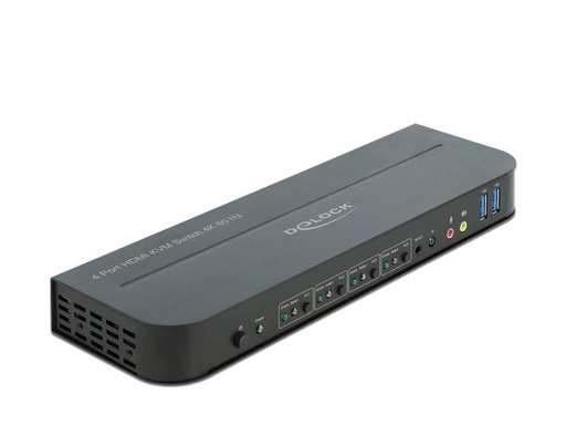 [90095859 1154660] Delock KVM Switch 4 Port HDMI mit USB 3.0 und Audio 4k 60Hz