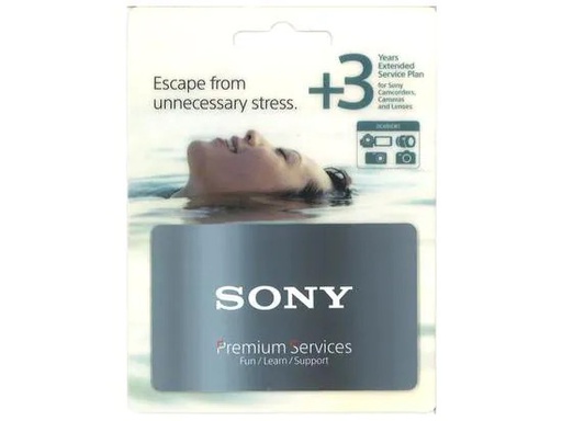 [90009568 1185660] Sony Garantieerweiterung Digital Imaging 3 Jahre