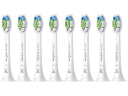 [90095944 833635] Philips Zahnbürstenkopf Sonicare W2 Optimal White HX6068/12 8 Stück