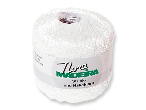 [90095958 1212162] Madeira Näh- und Stickgarn Nora 25 g Weiss