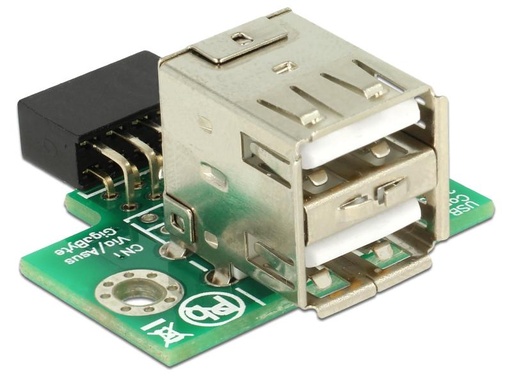[90095981 895868] Delock USB 2.0 Adapter USB-A Buchse - USB-Pinheader gerade