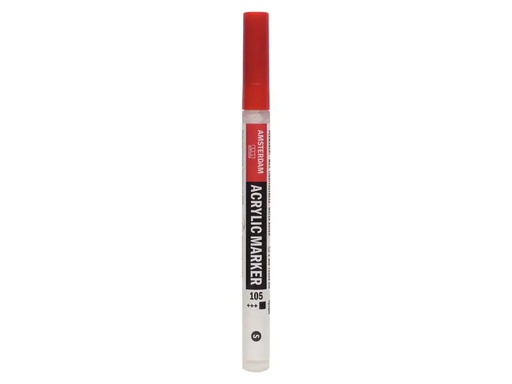 [90096029 1174374] Amsterdam Acrylmarker S 105 Weiss Deckend