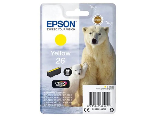 [90096092 629859] Epson Tinte T26144012 Yellow
