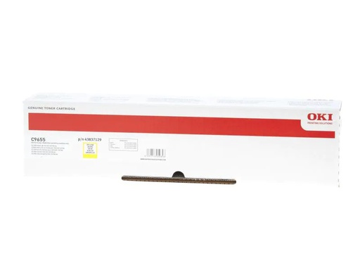 [90096154 161975] OKI Toner 43837129 Yellow