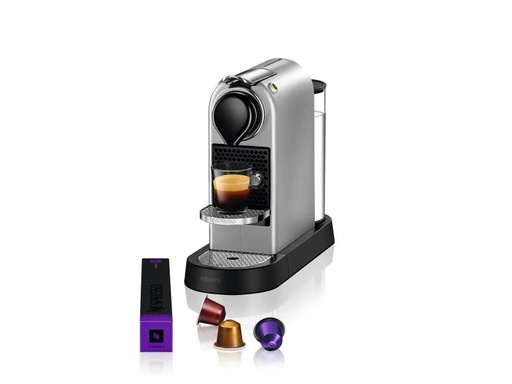 [90096172 970338] Krups Kaffeemaschine Nespresso CitiZ XN741B Silber