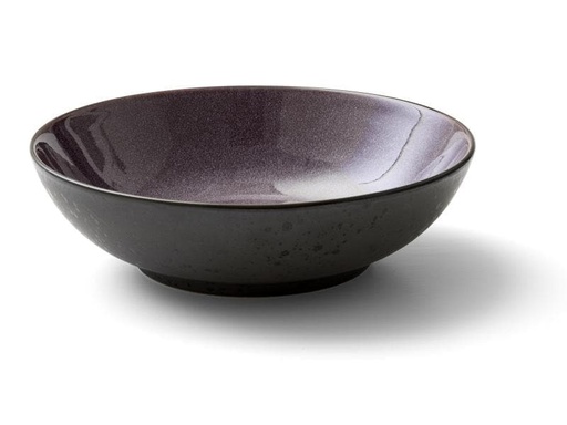[90096183 1015247] Bitz Salatschüssel 24 cm, Schwarz/Lila