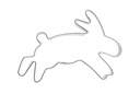 Rico Design Guetzli-Ausstecher 12 x 8 cm Hase