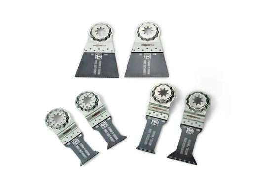 [90096241 1097423] Fein Tauchsägeblatt Best of E-Cut SL Plus Holz &amp; Metall, 6-teilig