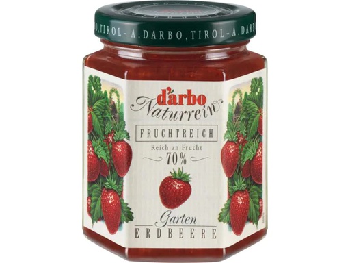 [90096255 932730] D'arbo Fruchtaufstrich Erdbeere 200 g