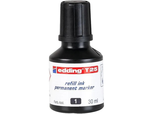 [90096497 841966] edding Nachfülltinte T-25 Permanent Schwarz