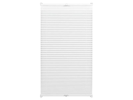 [90096498 1155884] Gardinia Plissée Easyfix, blickdicht 80 x 130 cm, Weiss