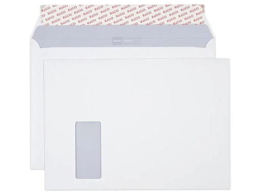 [90096513 1132456] ELCO Couvert Classic C4 mit Fenster links, 250 Stück