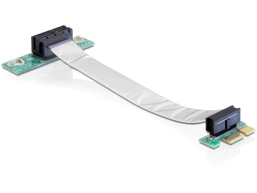 [90096596 620836] Delock PCI-E Riser Karte x1 auf x1, 13 cm Kabel