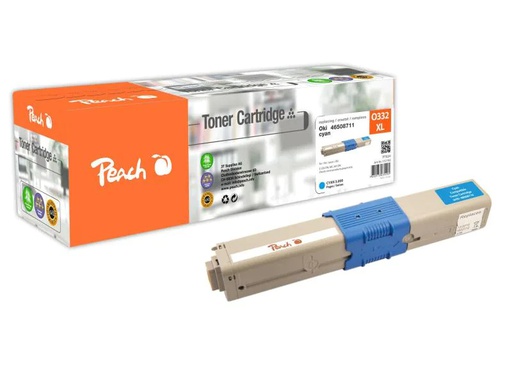 [90009640 913536] Peach Toner OKI 46508711 Cyan