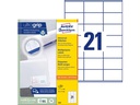 Avery Zweckform Universal-Etiketten 3481 70 x 41 mm, 100 Blatt