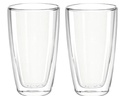 Montana Kaffeebecher Enjoy 330 ml, 2 Stück, Transparent