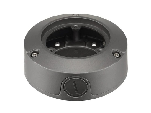 [90096632 855900] Hanwha Vision Anschlussbox SBO-100B1 Dunkelgrau 1 Stück