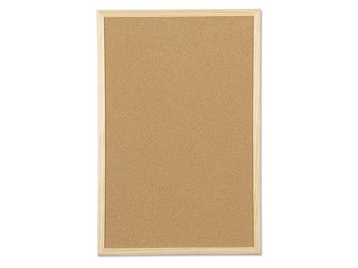 [90096703 1208533] dufco Pinnwand 40 cm x 60 cm, Hellbraun