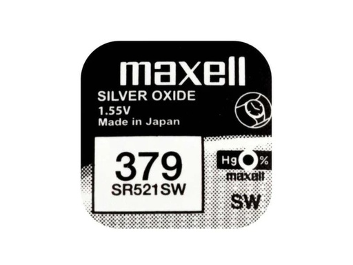 [90096731 920138] Maxell Europe LTD. Knopfzelle SR521SW 10 Stück