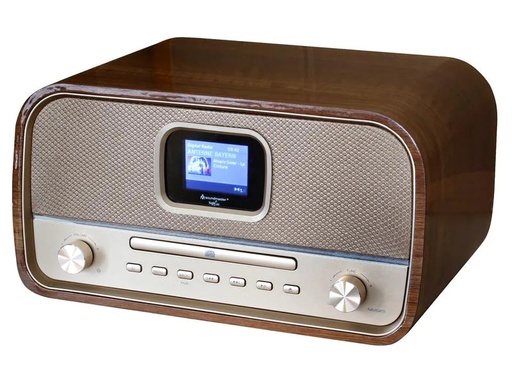 [90096755 1149197] soundmaster Radio/CD-Player DAB970 Hellbraun