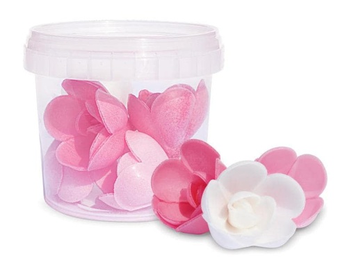 [90009662 478415] ScrapCooking Zuckerdekore Rosenblüten 6 Stück