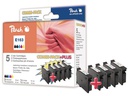 Peach Tintenset Epson T1631-T1634 BK, C, M, Y