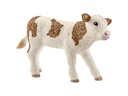 Schleich Spielzeugfigur Farm World Fleckvieh-Kalb