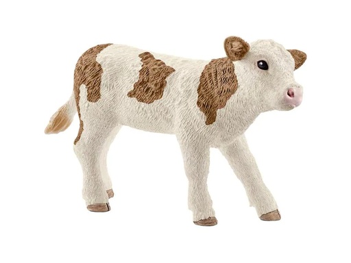 [90096938 1078449] Schleich Spielzeugfigur Farm World Fleckvieh-Kalb