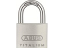Abus Vorhängeschloss 64TI/40 Silber Aluminium