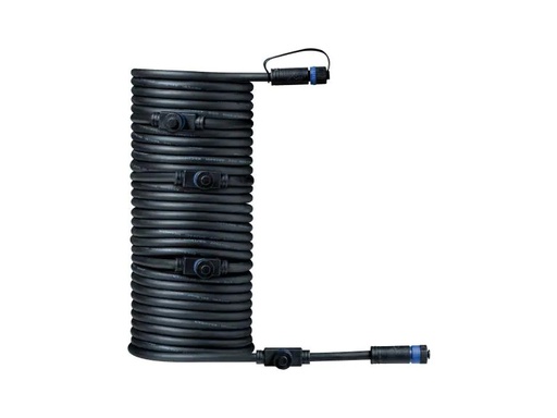 [90097099 869439] Paulmann Verbindungskabel Plug &amp; Shine 10 m mit 5 Anschlussbuchen
