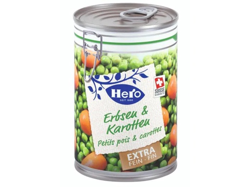 [90097135 726213] Hero Dose Erbsen &amp; Karotten extra fein 420 g