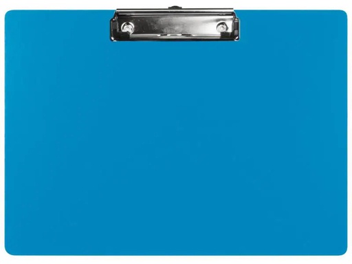 [90097185 1093542] Biella Dokumentenhalter A4 Scripla quer Blau mit Klemm-Mechanik