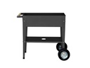 Herstera Hochbeet Urban Garden Trolley 75 x 35 x 80cm, Anthrazit