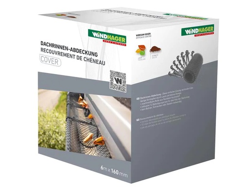 [90097322 1168698] Windhager Dachrinnenschutz Wave