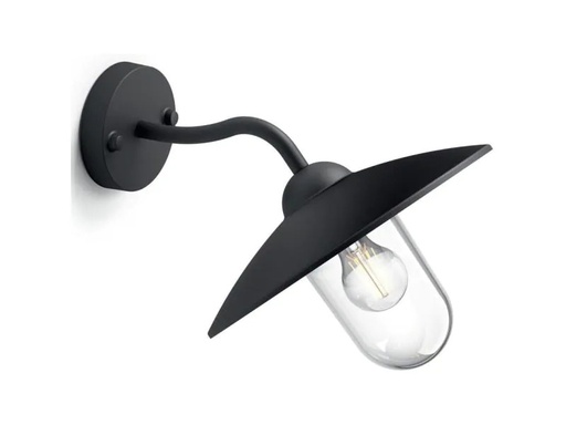[90097408 423746] Philips Hammock Wandleuchte schwarz, exkl. LM 1 x 60W