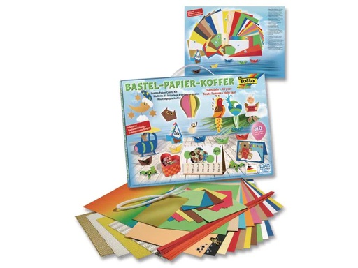 [90097431 599645] Folia Bastelpapier Bastelkoffer Ganzjahr Mehrfarbig