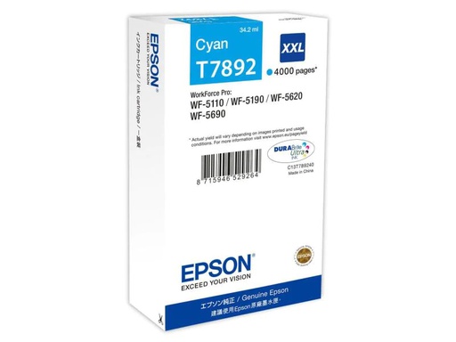 [90097536 311710] Epson Tinte C13T789240 Cyan