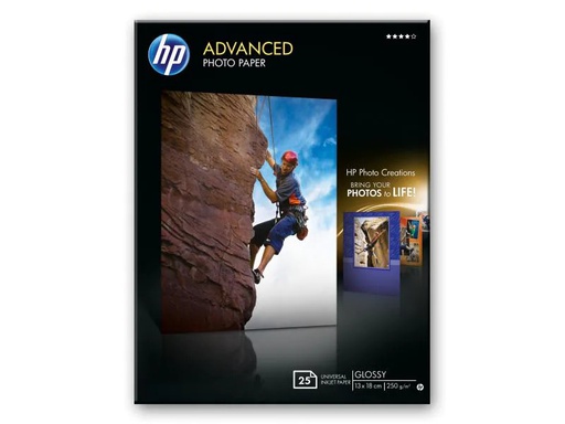 [90097710 142919] HP Fotopapier 13 x 18 cm 250 g/m² 25 Stück