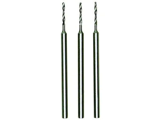 [90009762 301394] Proxxon Bohrer 1.0 mm Spiralbohrer, 3 Teile