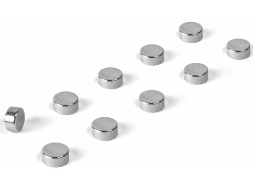 [90097862 894645] Trendform Haftmagnet STEELY Silber, 10 Stück