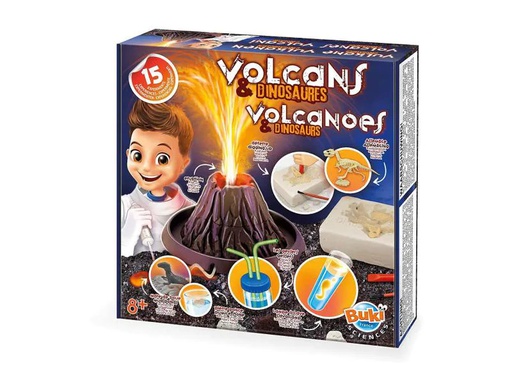 [90097886 891782] Buki Experimentierkasten Vulkane und Dinosaurier