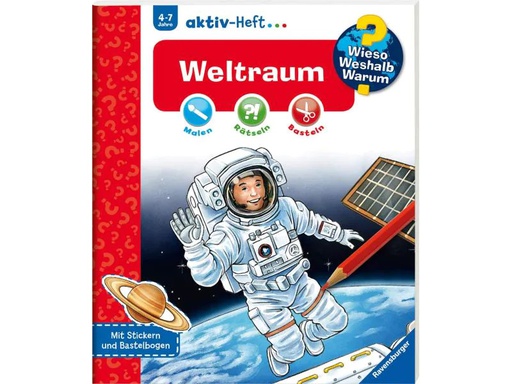 [90097896 1069554] Ravensburger Kinder-Sachbuch WWW Aktiv-Heft Weltraum
