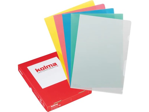 [90098029 830776] Kolma Sichthülle Visa Dossier A4 SuperStrong Sortierte Farben