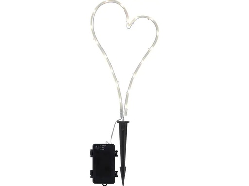 [90098198 1002911] Star Trading Gartenlicht Herz, Weiss