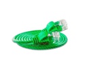 SLIM Slimpatchkabel RJ-45 - RJ-45, Cat 6, UTP, 7.5 m, Grün