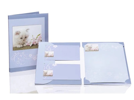 [90098347 1099508] Rössler Briefpapierset Samtpfote, 10 Blätter, 10 Briefumschläge