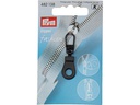 Prym Reissverschluss Fashion Zipper, mit Öse, Schwarz