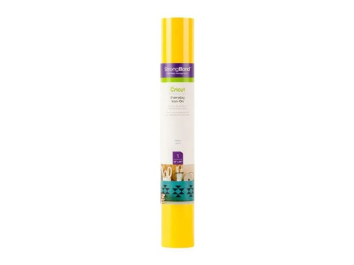 [90098506 967575] Cricut Aufbügelfolie Everyday gelb 30.5 x 61 cm